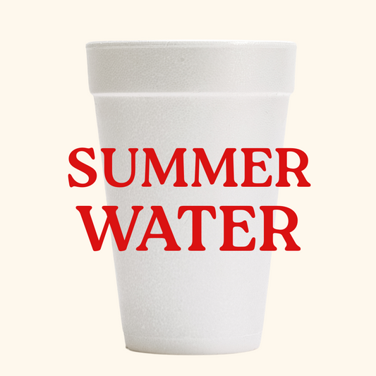 summer water | Styrofoam Cup