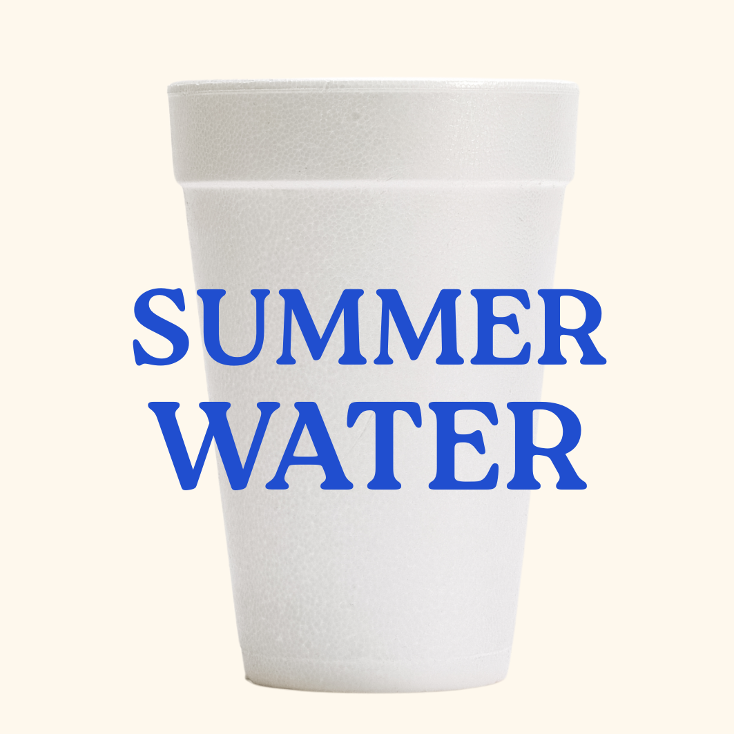 summer water | Styrofoam Cup